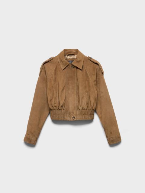 7 For All Mankind AVIATOR JACKET in Suede