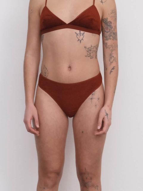 BASERANGE Bell Pants - Ecovero Velour