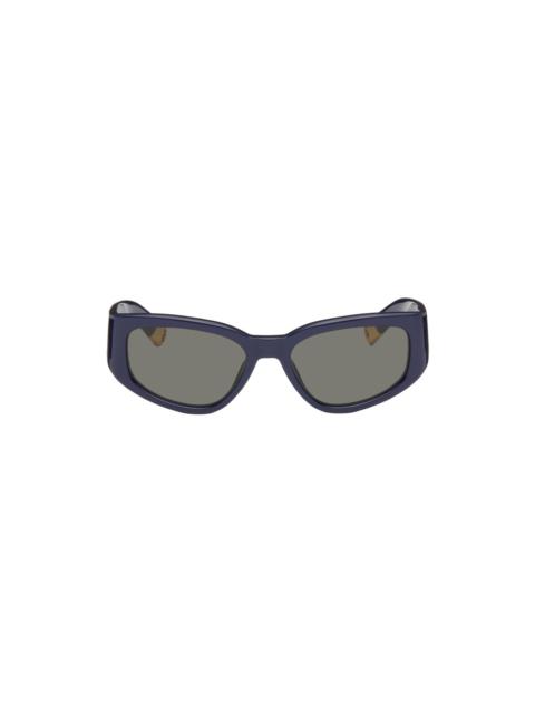 Navy 'Les Lunettes Gala' Sunglasses