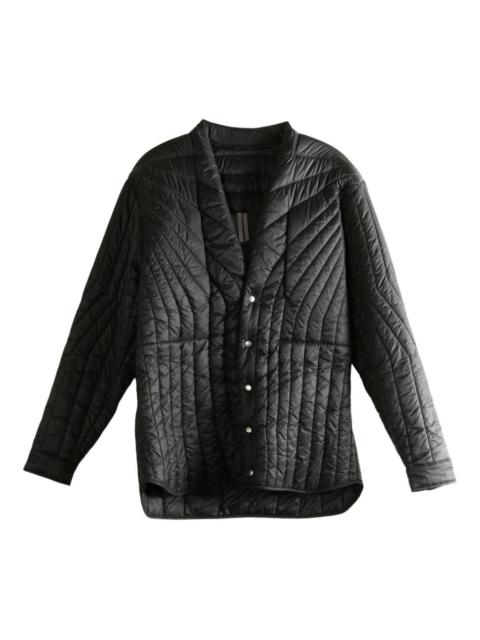 Rick Owens quilted panelled jacket