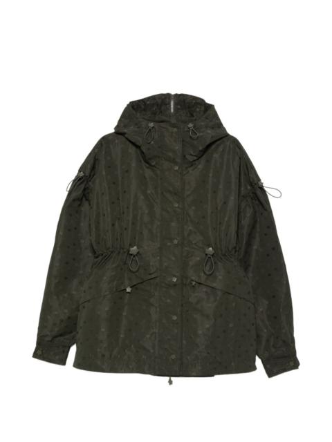 CECILIE BAHNSEN drawstring floral jacket