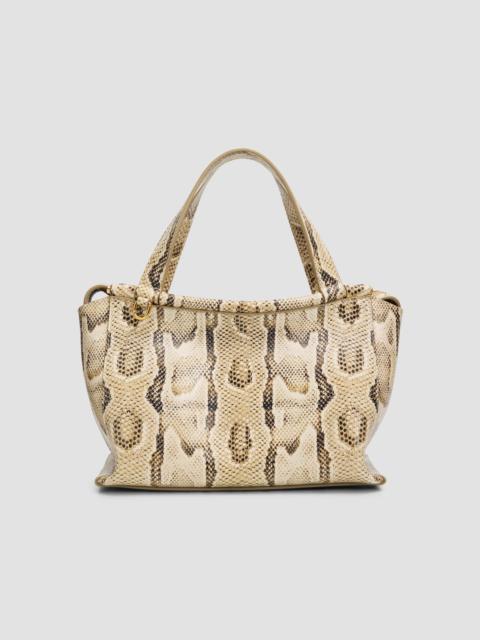 WANDLER Women's Ida Snake-Print Leather Crossbody Bag - Island Python