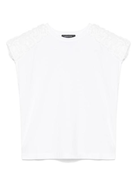 FABIANA FILIPPI ruffle-detailed T-shirt