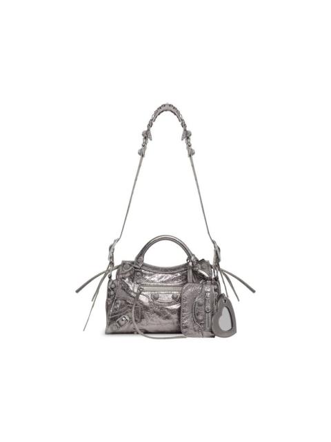 Women's Neo Cagole Xs Handbag With Rhinestones in Silver