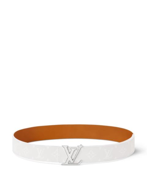 Louis Vuitton LV Initiales Monogram Reflective 40mm Reversible Belt