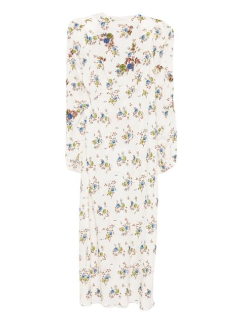 N°21 Kleid floral-print midi dress