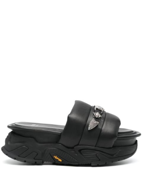 TOGA PULLA stud-embellished flatform sandals