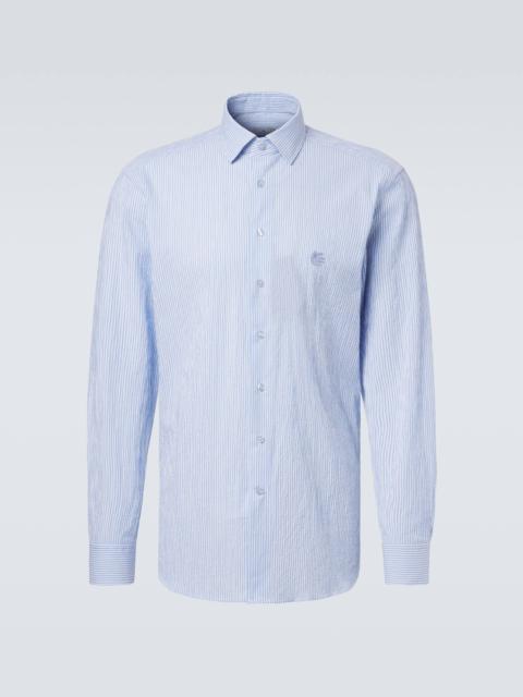 Etro Roma striped cotton shirt