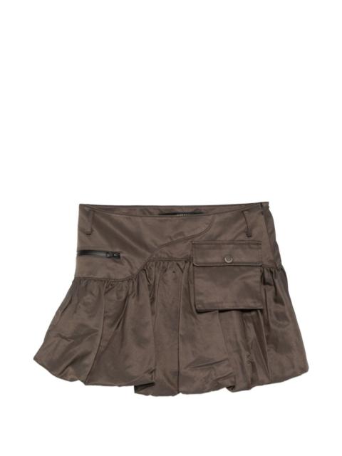Andersson Bell zip pocket mini skirt
