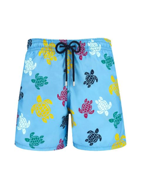 Vilebrequin Men's Multicolor Tortoise Swim Trunks - Divin
