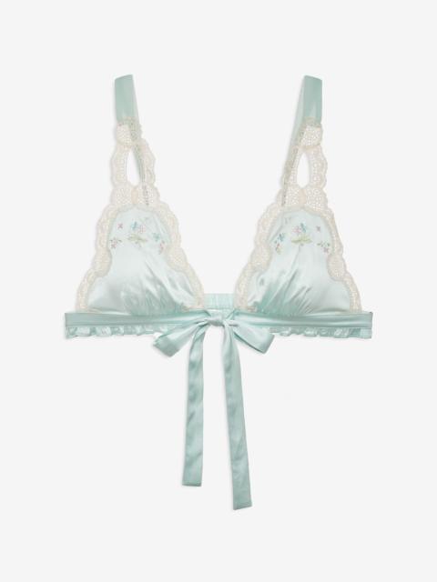 For Love & Lemons Heirloom Petal Bralette