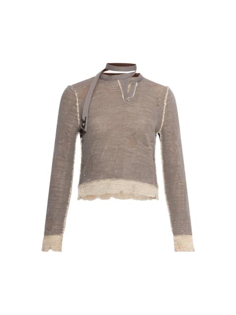 Diesel Diesel M-Dracarina Long-Sleeve Top 'Grey'