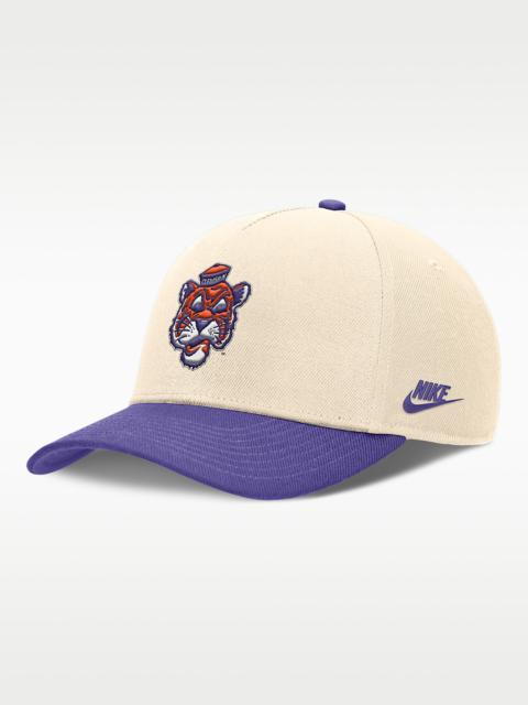 Nike Clemson Primetime Rise Academic Men's Nike Dri-FIT College Adjustable Hat