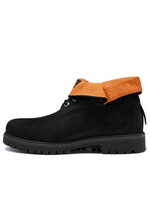 Timberland Timberland Roll Top Treadlight Wide-Fit Boot 'Black Nubuck' A2DQH