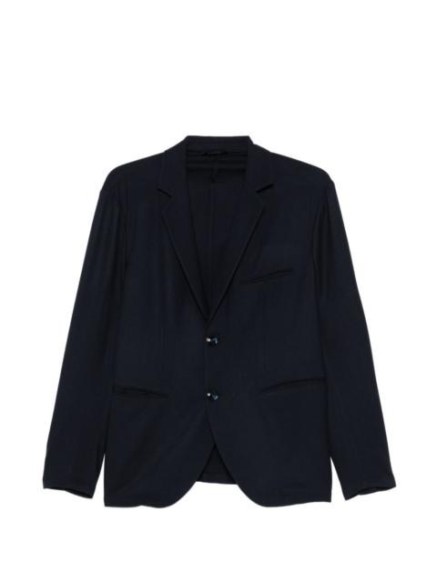 GIORGIO ARMANI notched-lapel blazer