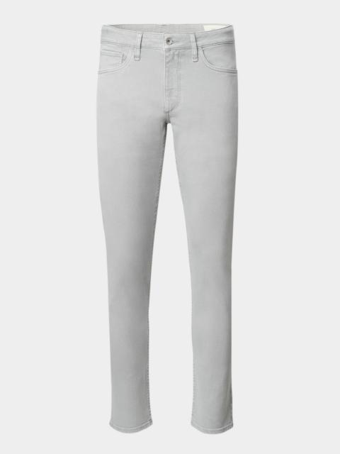 rag & bone Washed Denim Mid-Rise Slim-Leg Jeans