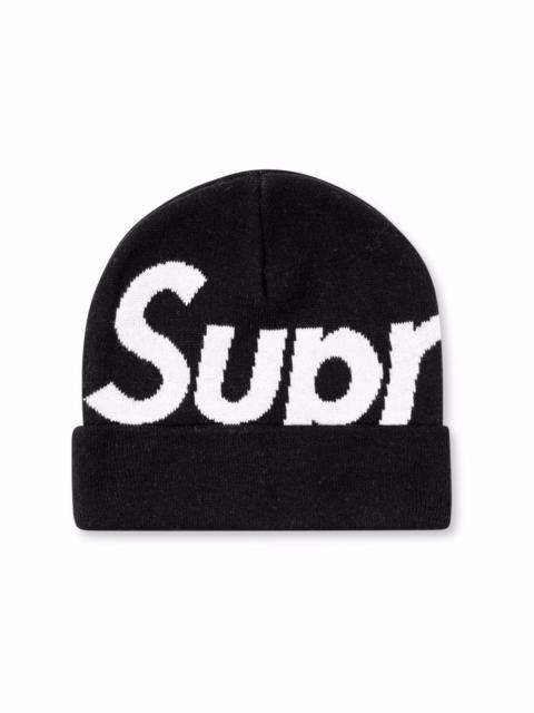 Supreme big logo beanie