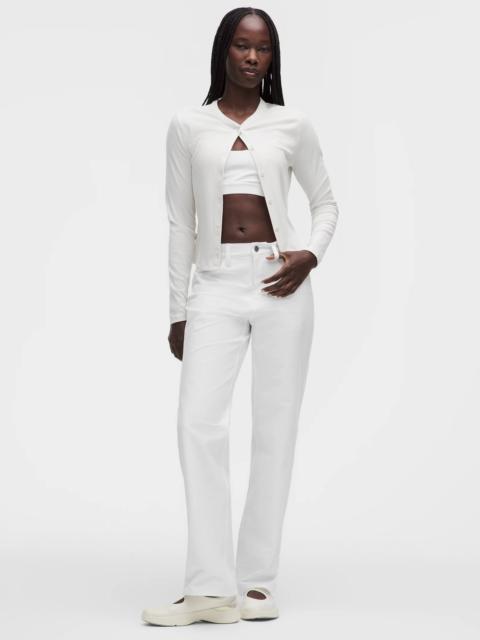 lululemon EasyFive Mid-Rise Relaxed-Straight Pant *Regular