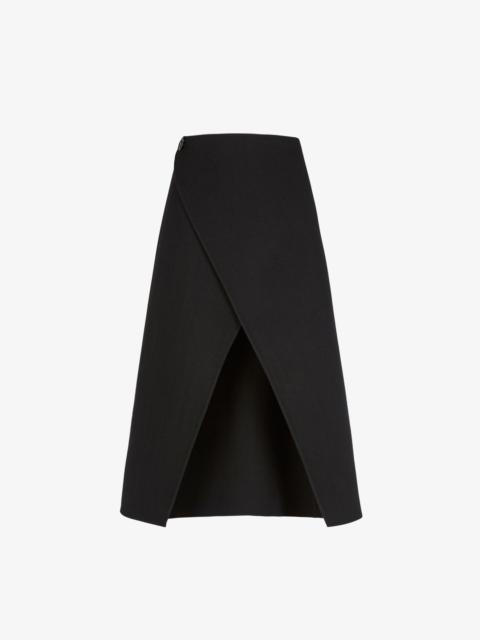Givenchy Wrap skirt in felt wool