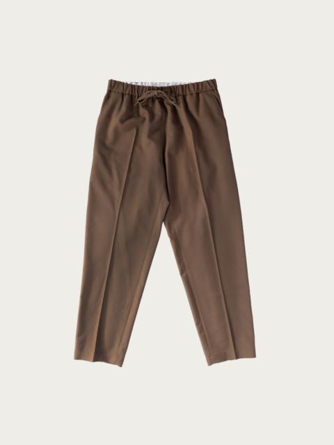MM6 Maison Margiela Wool Blend Trousers - Taupe