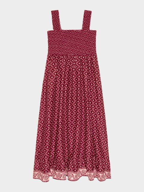 Rails Rumi Printed Cotton Midi Dress