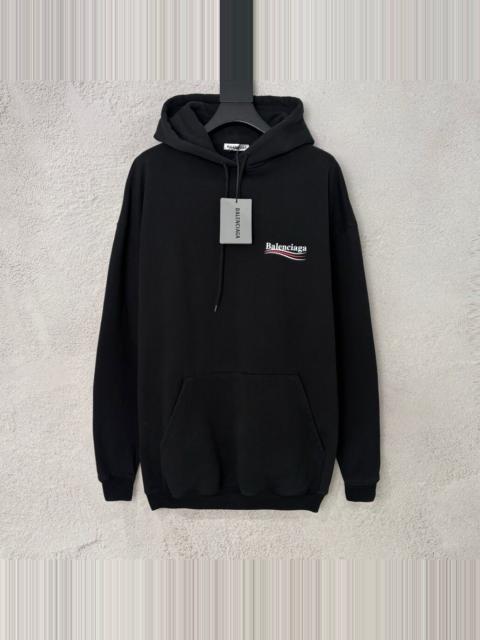 BALENCIAGA Balenciaga Black Wave Coca-Cola Hooded Sweater