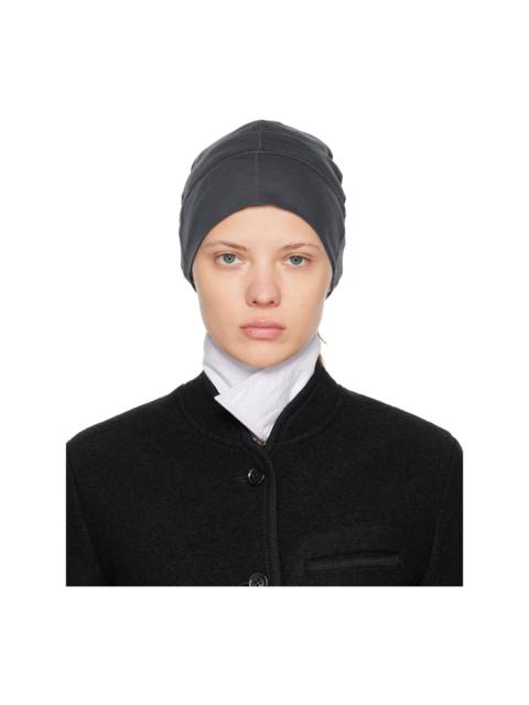 RIER Black Polar Jersey Beanie