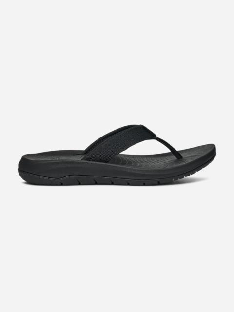 Teva Women's Hurricane Flip-Flop Sandals in Black