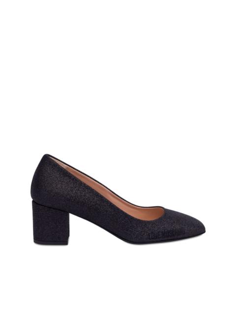 Moschino block-heel pumps