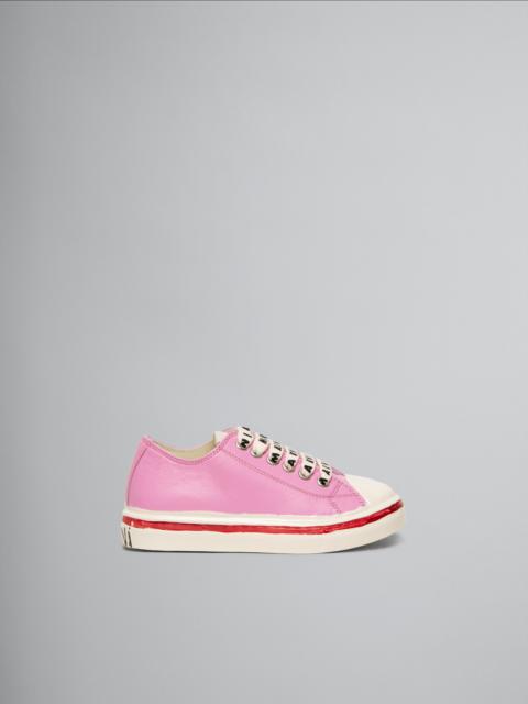 Marni PINK NAPPA SNEAKER