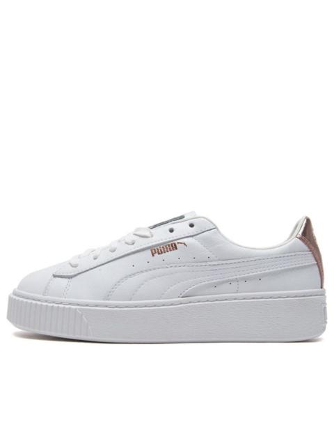 PUMA (WMNS) PUMA BASKET 플랫폼 RGH 로즈 골드 369631-02