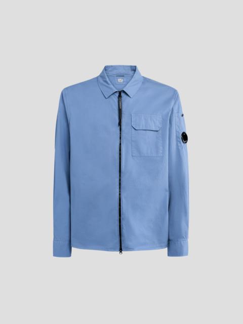 Gabardine Zipped Shirt