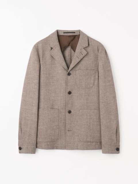 TIGER OF SWEDEN Harrison Wool-Linen Overshirt