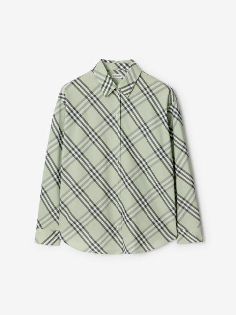 Burberry Relaxed Fit Check Cotton Shirt