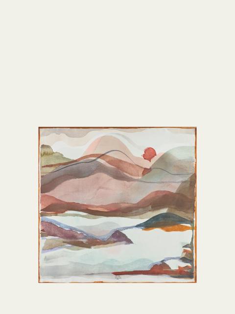 Natura Della Scozia Silk Foulard Scarf