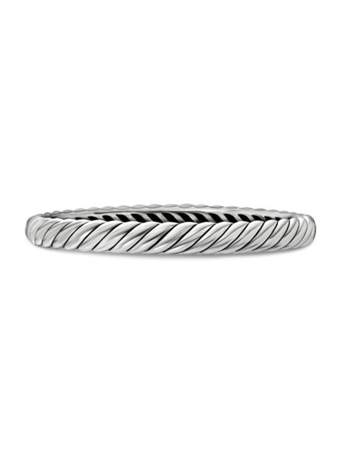 DAVID YURMAN Women's Sculpted Cable Bangle Bracelet in Sterling Silver, 7mm - Sterling Silver
