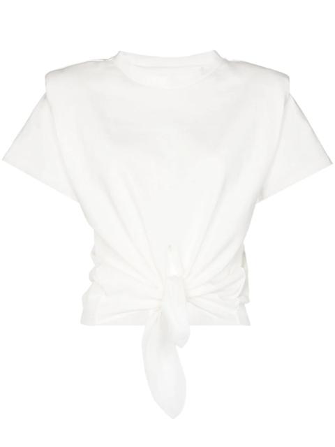 Isabel Marant Belita tie-waist T-shirt