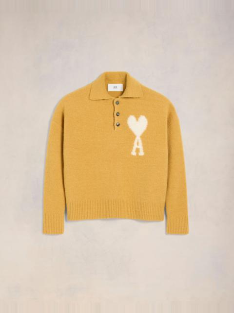 AMI Paris OFF-WHITE AMI DE COEUR POLO