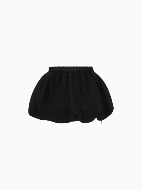 LoveShackFancy Kavita Silk Bubble Skirt