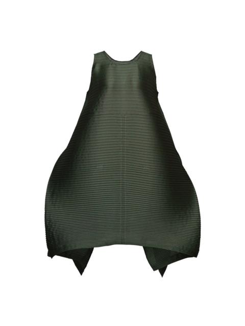 ISSEY MIYAKE Paneled Pleats Pleated Dress