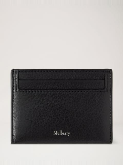 Mulberry Credit Card Slip Black High Shine Leather