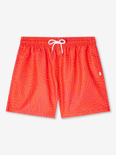 Derek Rose Men's Short Swim Shorts Maui 44 Multi