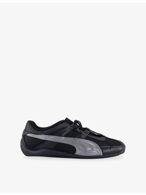 PUMA Speedcat Go Leather and Mesh Trainers
