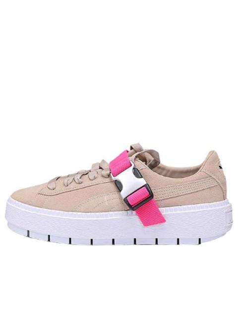 PUMA (WMNS) PUMA Fenty x Platform Trace Buckle 'Cement Pink' 367451-02