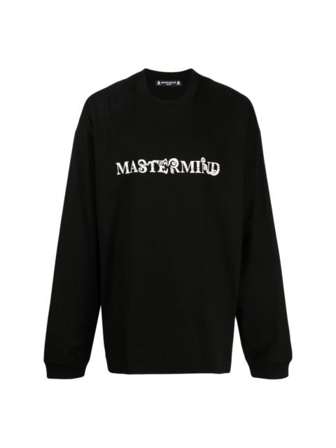 mastermind JAPAN logo-print long-sleeve T-shirt