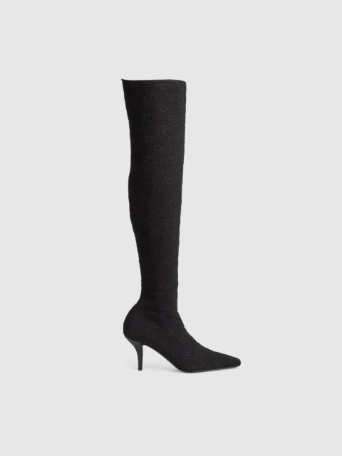 GUCCI Women's GG knee-high boot