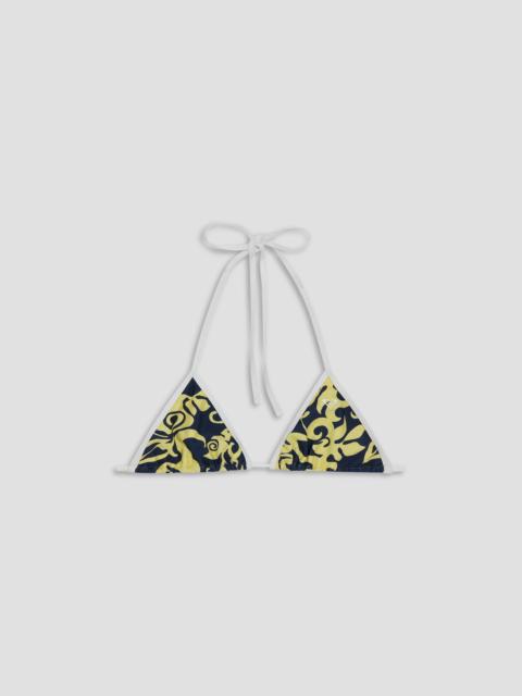 miaou ROXY KAUAI BIKINI TOP - NAVY AND LEMONADE