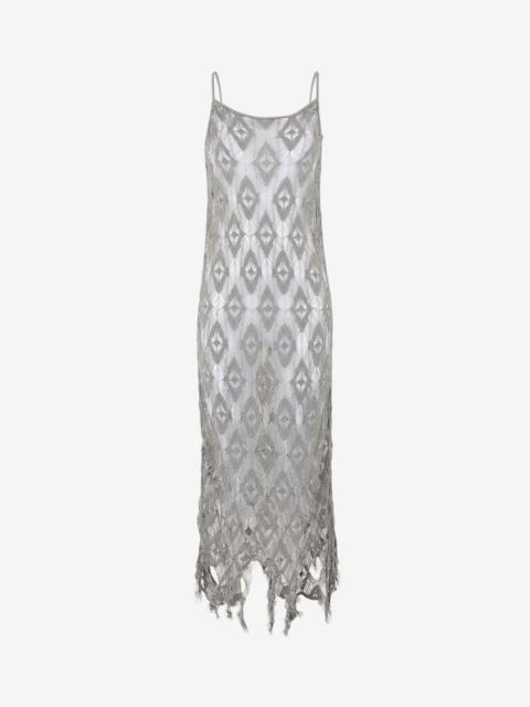 Maison Margiela ‘Jacquard Fil Coupé' dress