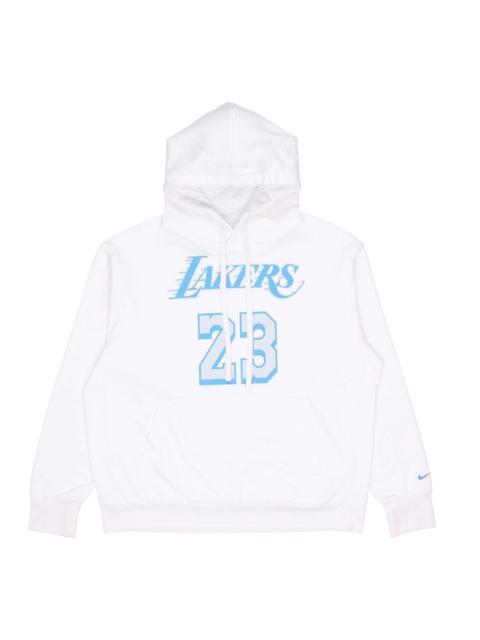 Nike Nike City Edition NBA Los Angeles Lakers Printing Fleece White CV2606-100