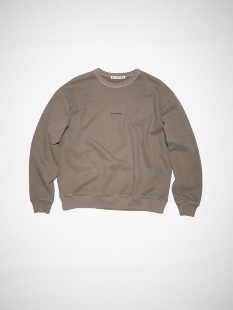 Crew neck sweatshirt - Stone grey